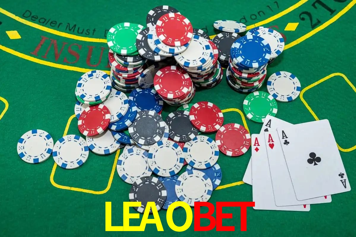 Mesa de Blackjack LEAOBET